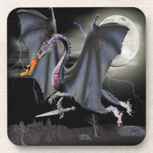 Dragon Fantasy art Coaster