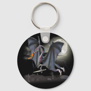 Dragon Fantasy art Key Ring