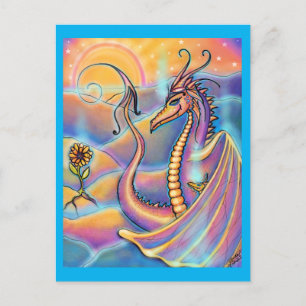 Dragon fantasy By Renee L. Lavoie  Postcard
