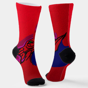 Dragon Fashionista Socks