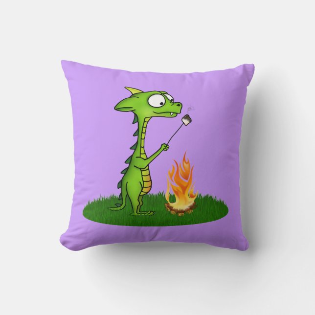 Dragon Fire Cushion (Front)