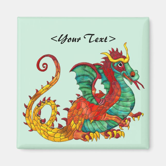 Dragon Fire Magnet (Front)