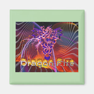 Dragon Fire Magnet