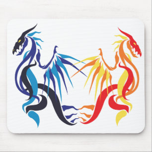 Dragon Fire Mouse Pad