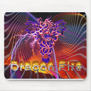 Dragon Fire  Mouse Pad