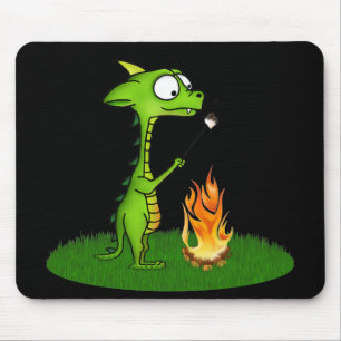 Dragon Fire Mouse Pad