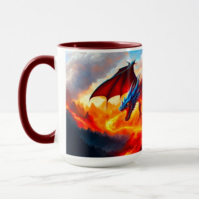 Dragon Fire Mug (Left)