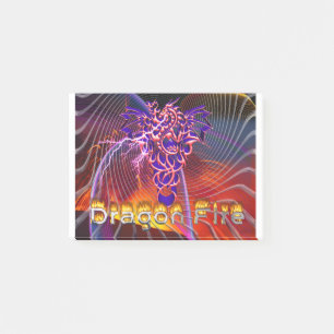Dragon Fire Post-it Notes