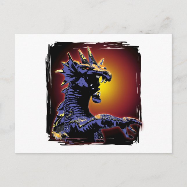 Dragon Fire Postcard (Front)