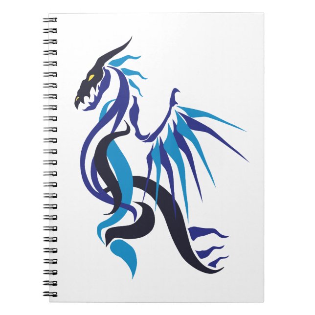 Dragon Fire Spiral Notebook (Front)