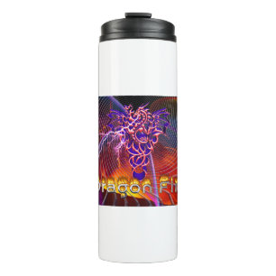 Dragon Fire Thermal Tumbler