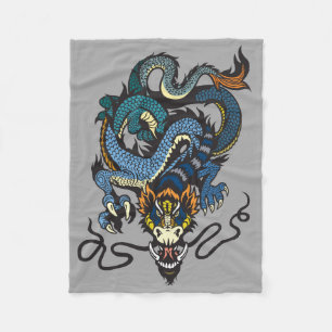 dragon fleece blanket