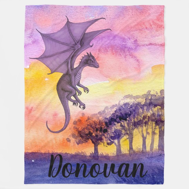 Dragon Fleece Blanket (Front)