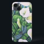 Dragon Flies iPhone 13 Case<br><div class="desc">Dragon Flies (oil on canvas) Scott Pat / Private Collection / Bridgeman Images Peace & Relaxation</div>