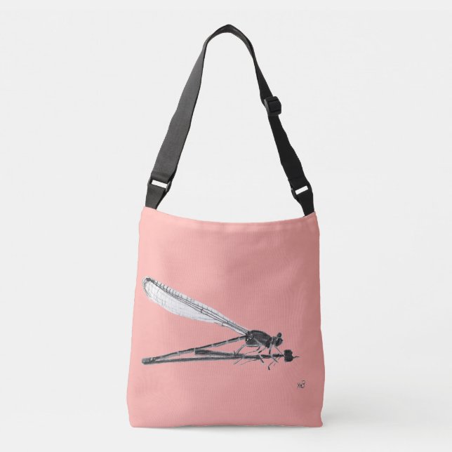 Dragon Fly Crossbody Bag (Front)