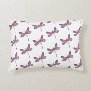 Dragon Fly Pattern Decorative Cushion