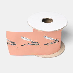 Dragon Fly Satin Ribbon