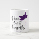 Dragon Flys Beautiful Coffee cup<br><div class="desc">Beautiful Unique Dragonfly coffee Cup</div>