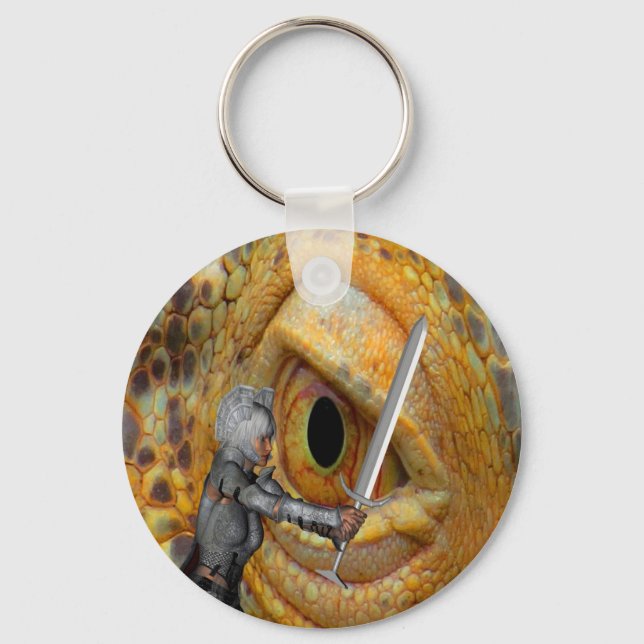 Dragon Folk tale Key Ring (Front)