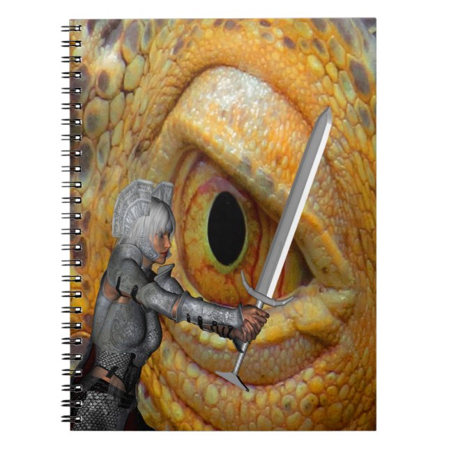 Dragon Folk tale Spiral Notebook (Front)
