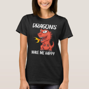 Dragon For Men Women Fire Breathing Creature  3 T-Shirt