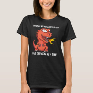 Dragon For Women Mum Fire Breathing Creature T-Shirt