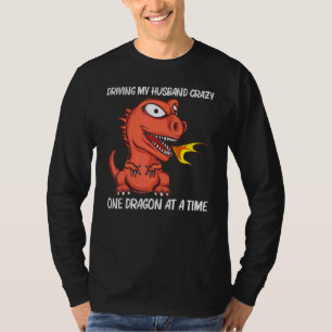 Dragon For Women Mum Fire Breathing Creature T-Shirt