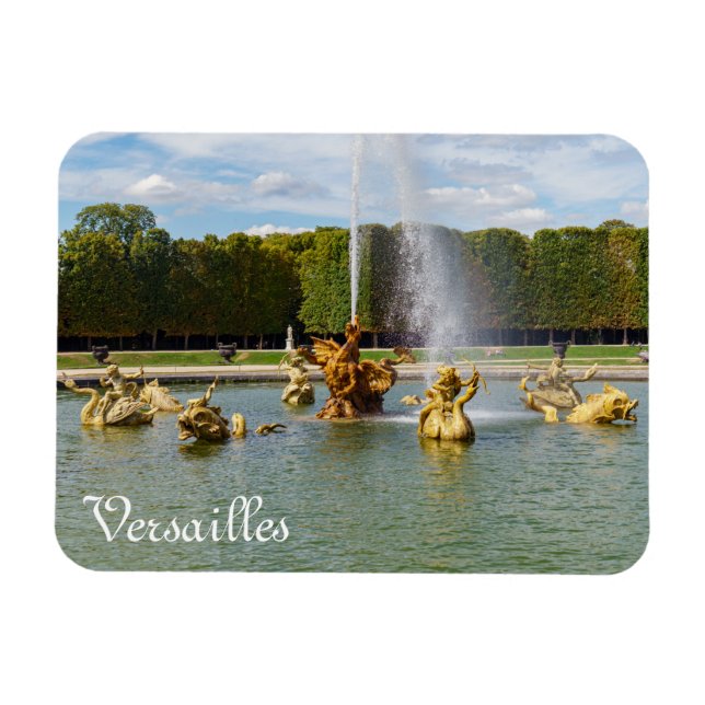 Dragon Fountain in Versailles garden - France Magnet (Horizontal)