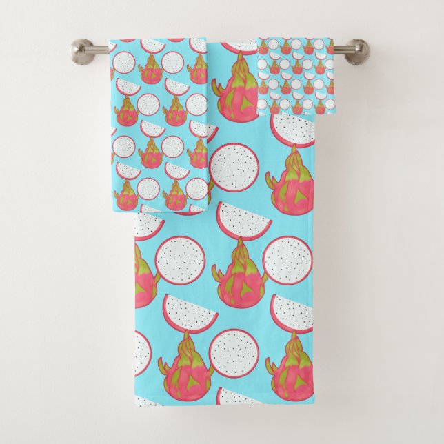 Dragon Fruit Bath Towel Set (Insitu)