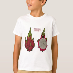 Dragon fruit cartoon illustration T-Shirt