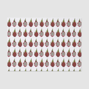 Dragon fruit cartoon illustration tissue paper