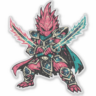 Dragon Fruit Cosmic Duelist — Vintage Space Champi