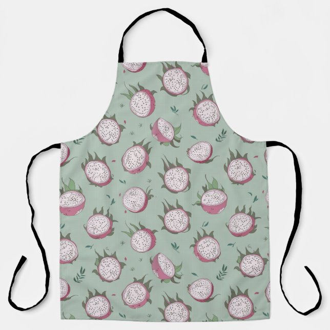 "Dragon Fruit Daydream" Apron (Front)