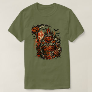 Dragon Fruit Demon King Halloween — Dark Retro  T-Shirt