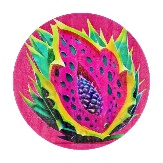 Dragon Fruit Dream Cutting Board (Front)
