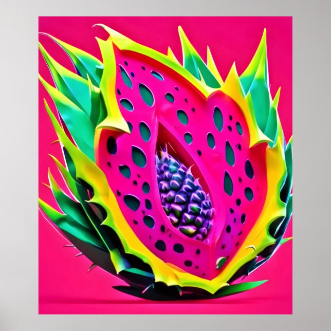 Dragon Fruit Dream Poster (Front)
