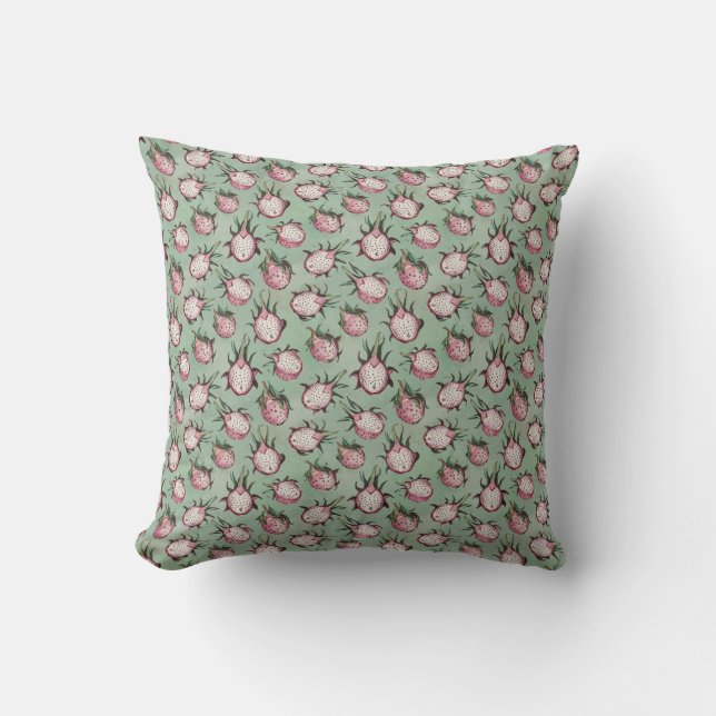 "Dragon Fruit Fiesta" Cushion (Front)