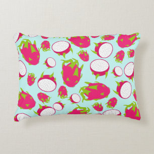Dragon Fruit Pattern Decorative Cushion