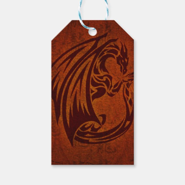 Dragon Gift Tags (Front)
