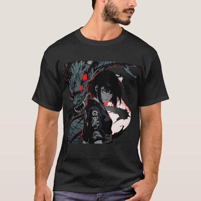 Dragon Girl  T-Shirt (Front)