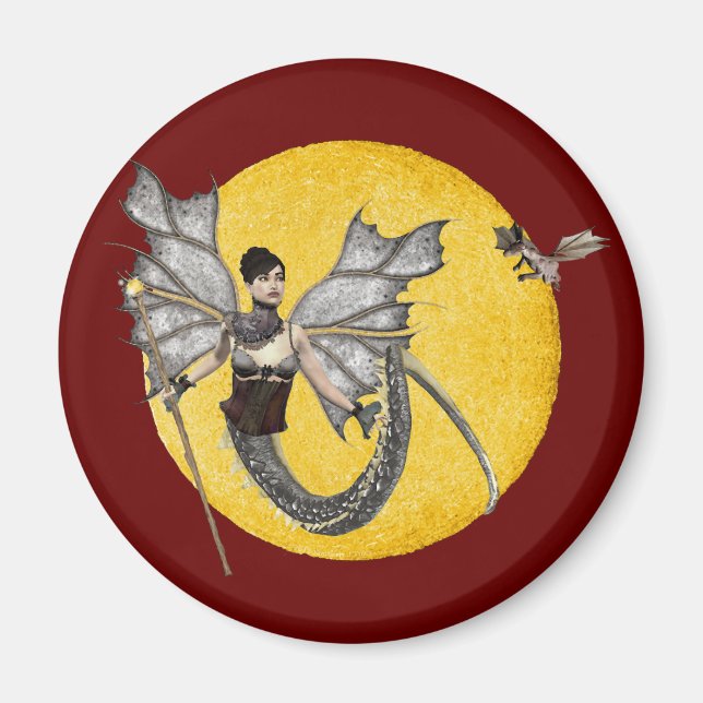 Dragon Goddess Magnet (Front)