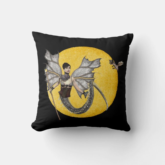 Dragon Goddess Pillow (Front)