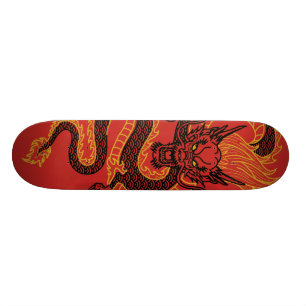 Dragon: Golden Skateboard