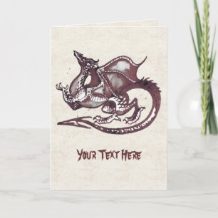 Dragon Greeting Card