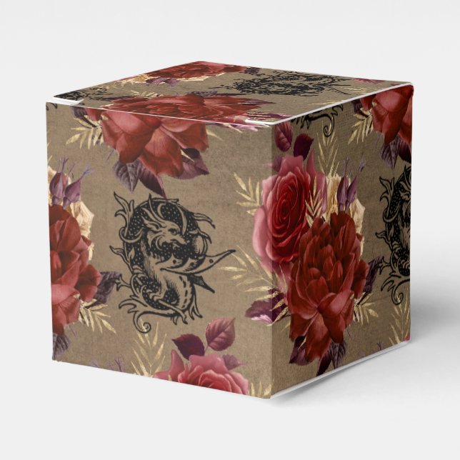 Dragon Grimoire Favour Box (Front Side)