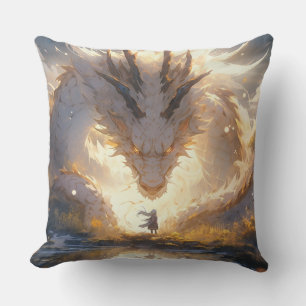 Dragon guardian cushion