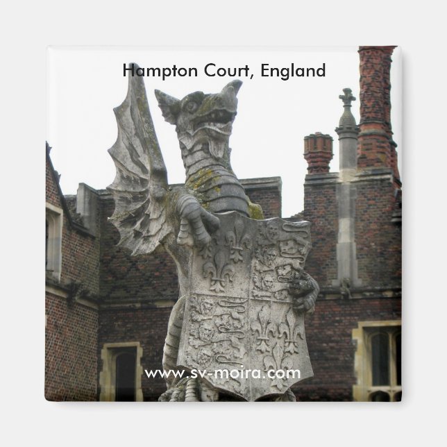 Dragon, Hampton Court, England Magnet (Front)