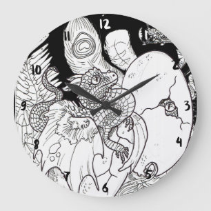 Dragon Hatchling Large Clock