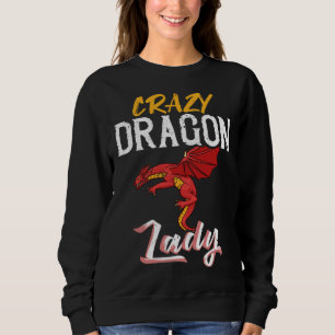 Dragon Head  Cute Fantasy Creature  2 Sweatshirt