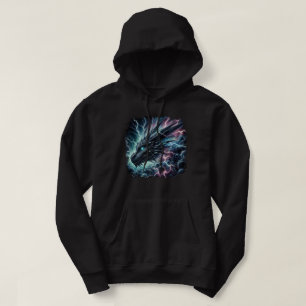 Dragon Head in a Thunderstorm with Lightning Hoodie